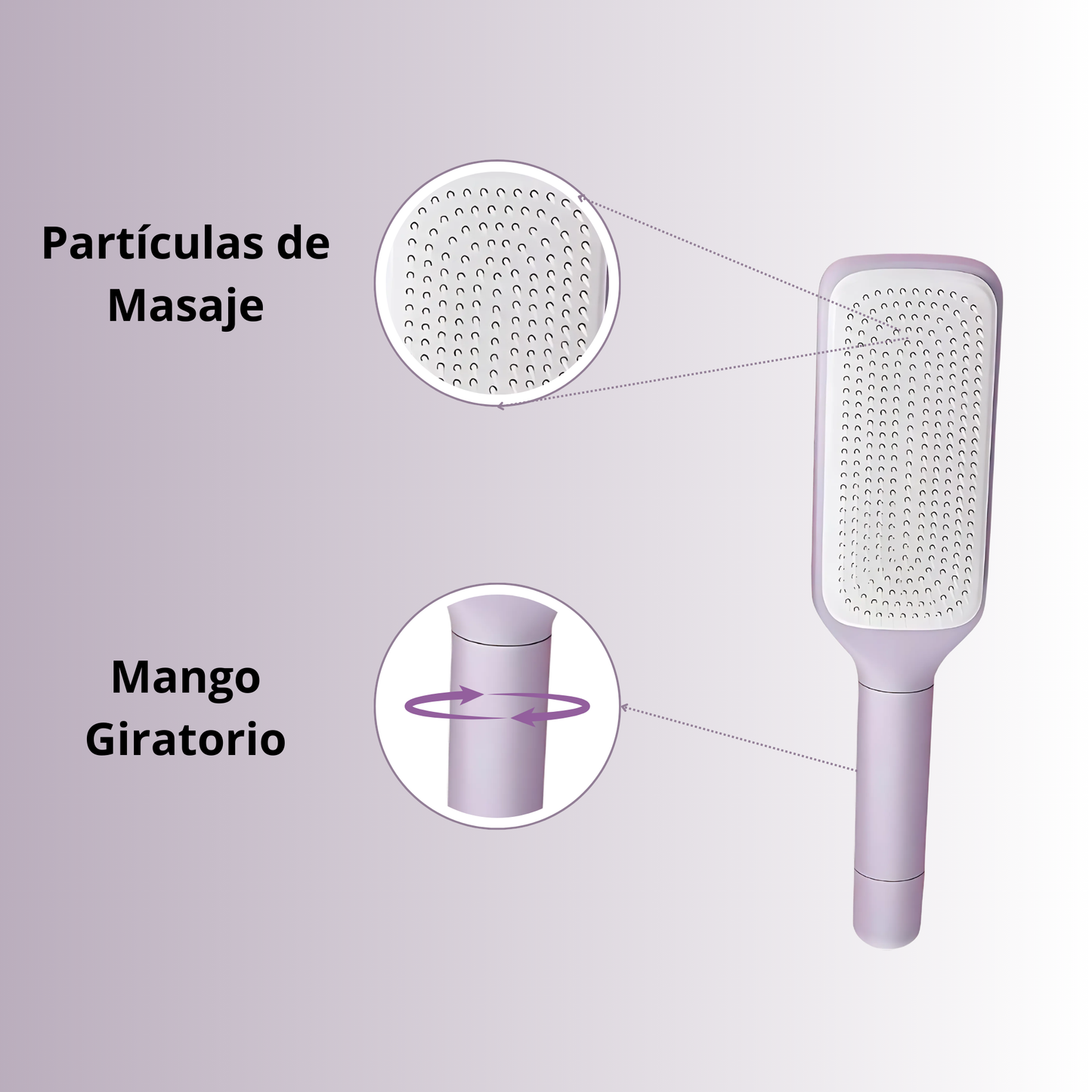 Brushly - Cepillo Masajeador Autolimpiante