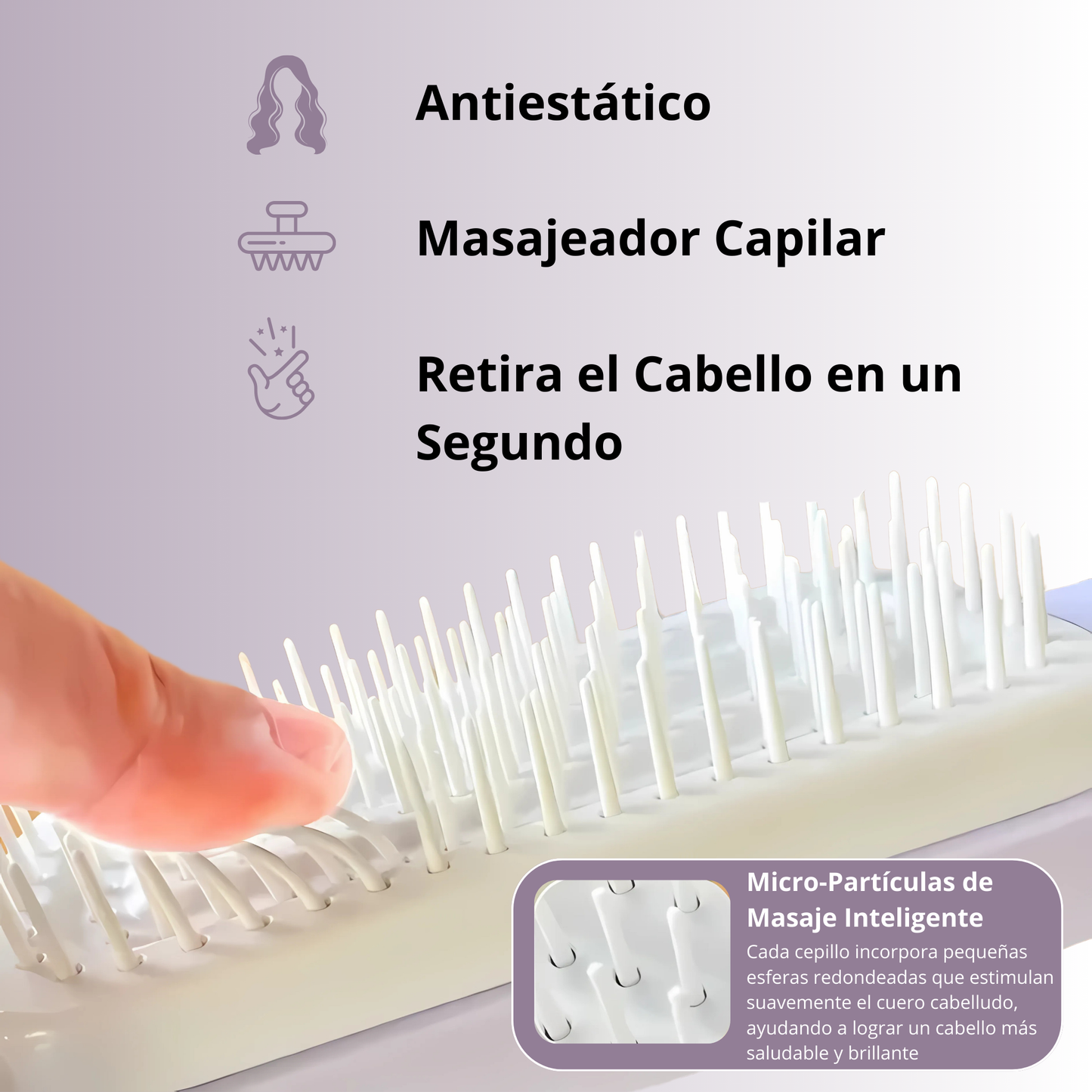 Brushly - Cepillo Masajeador Autolimpiante